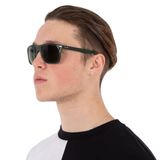  Kính Mát Ray-Ban Boyfriend Two Green Square Unisex Sunglasses Cao Cấp 