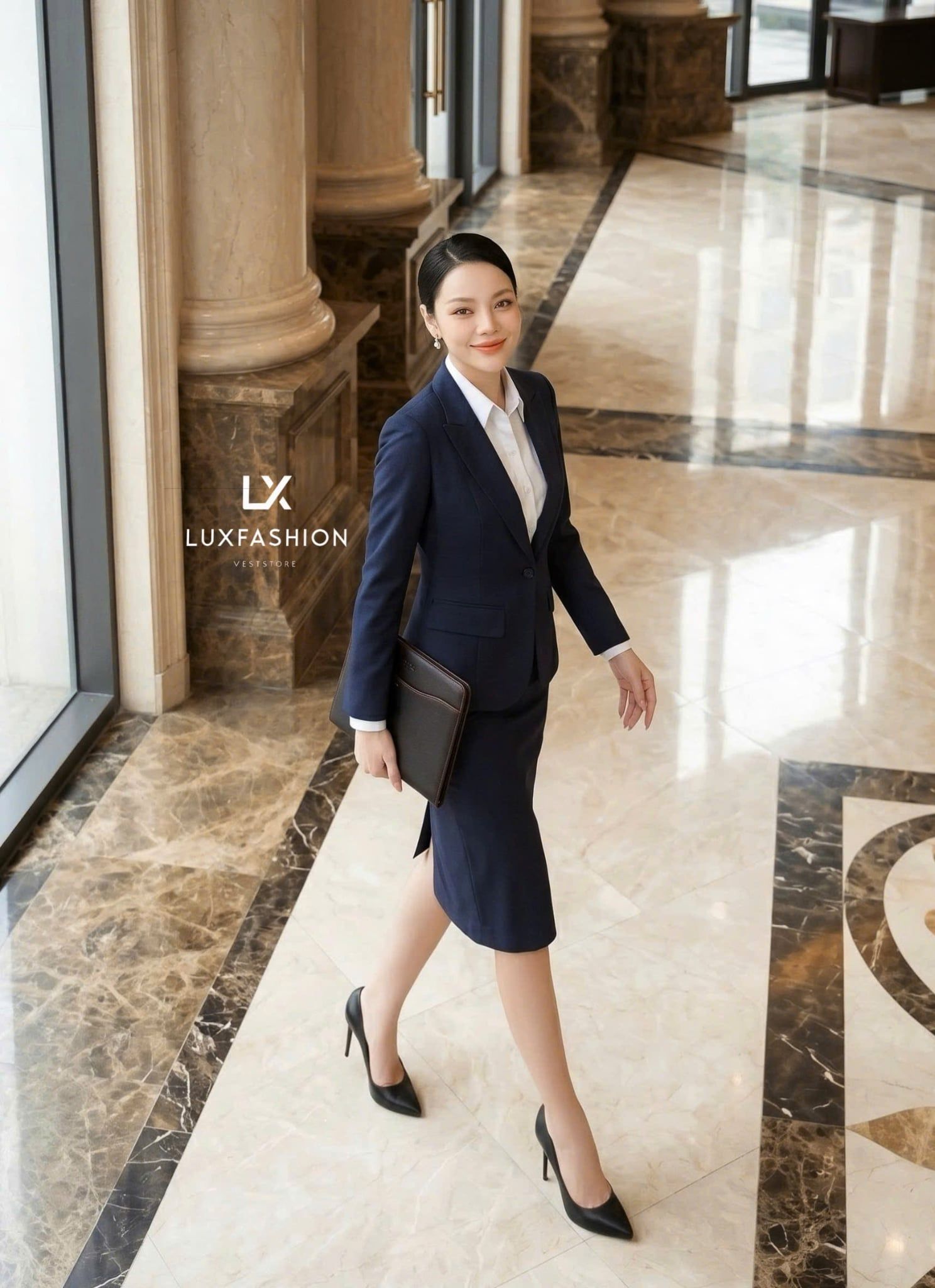  Váy Bút Chì 2 lớp_CHÉO LẠNH_V02 