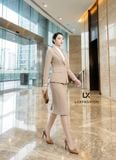  Áo sơ mi ý & Áo vest 1 nút vạt vuông & Váy bút chì_TUYTSI_CBTS02VVC65 (Tùy chọn combo hoặc lẻ SP) 