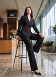  SUIT_Vest 4 nút & Quần Suông CHÉO LẠNH 