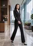  SUIT_Vest 4 nút & Quần Suông CHÉO LẠNH 