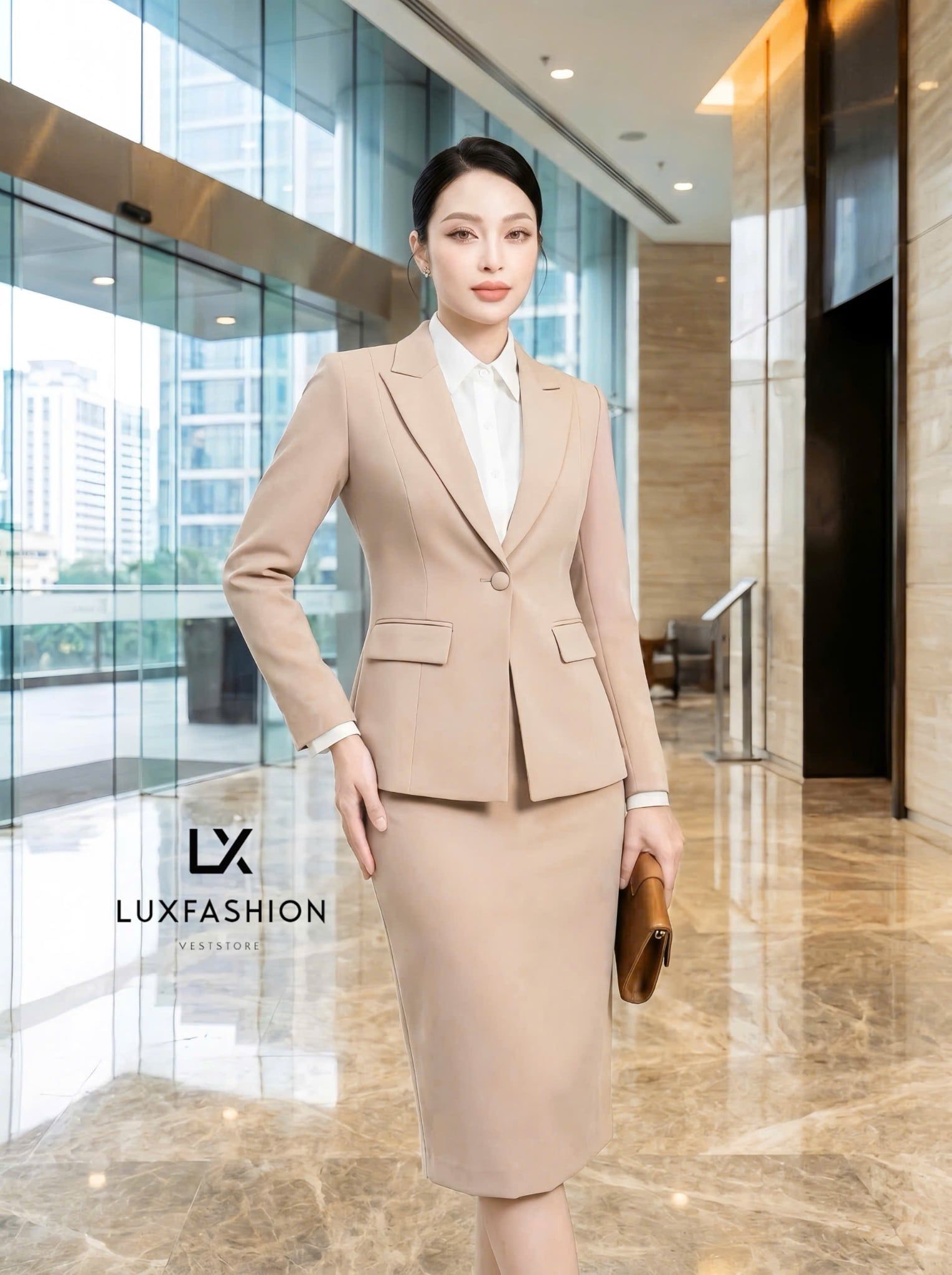  Combo đồng phục doanh nghiệp - Bộ Suit chuyên nghiệp 