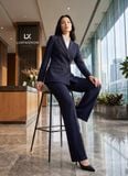  SUIT_Vest 4 nút & Quần Suông CHÉO LẠNH 