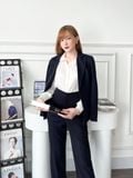  Combo TUYTSI_Vest 1 nút & Quần Suông & Sơ mi ý (Tùy chọn SP) 