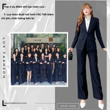  Combo TUYTSI_Vest 1 nút & Quần Suông & Sơ mi ý (Tùy chọn SP) 