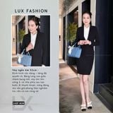  Áo sơ mi ý tay ngắn & Áo vest 2 nút tròn ngắn & Váy ngắn ôm_TUYTSI_CBTS03TN2NV52 (Tùy chọn combo hoặc lẻ SP) 