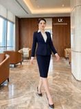  Áo sơ mi ý & Áo vest 1 nút tròn ngắn & Váy bút chì_TUYTSI_CBTS01TNVC65 (Tùy chọn combo hoặc lẻ SP) 