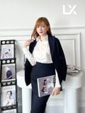  Áo sơ mi ý & Áo vest 1 nút vạt vuông & Váy bút chì_TUYTSI_CBTS02VVC65 (Tùy chọn combo hoặc lẻ SP) 