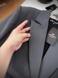  Bộ Áo Vest Nữ 1 Nút & Quần Loe 