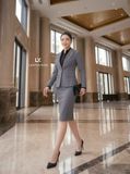  Áo sơ mi ý & Áo vest 1 nút tròn ngắn & Váy bút chì_TUYTSI_CBTS01TNVC65 (Tùy chọn combo hoặc lẻ SP) 