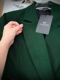  Bộ Áo Vest Nữ 1 Nút & Quần Loe 