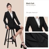  Áo sơ mi ý & Áo vest 1 nút vạt vuông & Váy bút chì_TUYTSI_CBTS02VVC65 (Tùy chọn combo hoặc lẻ SP) 