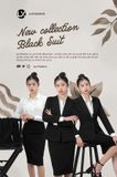  Combo đồng phục doanh nghiệp - Bộ Suit chuyên nghiệp 