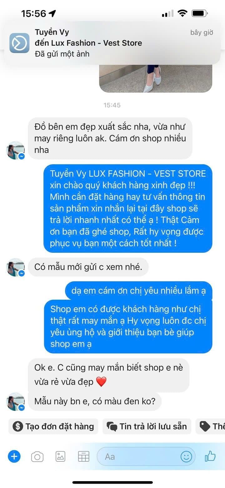  Combo TUYTSI_Vest 1 nút & Quần Suông & Sơ mi ý (Tùy chọn SP) 
