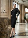  Váy Bút Chì 2 lớp_CHÉO LẠNH_V02 