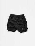 Quần Ngắn Ura Stride Hybrid Running Shorts