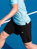 Quần Ngắn Ura Court Slam 2 in 1 Tennis Shorts