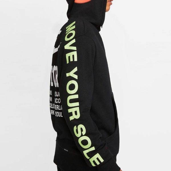 Áo Khoác Nike World Tour Graffiti Print Hoodie