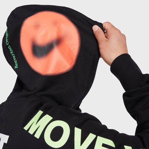 Áo Khoác Nike World Tour Graffiti Print Hoodie