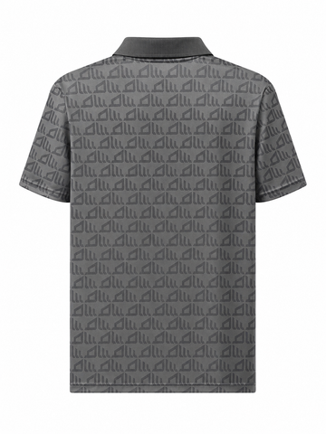Áo Thun Ura Bold Typographic Polo
