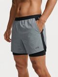 Quần Ngắn Ura Stride Hybrid Running Shorts