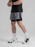 Quần Ngắn Ura Stride Hybrid Running Shorts