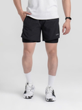 Quần Ngắn Ura Stride Hybrid Running Shorts
