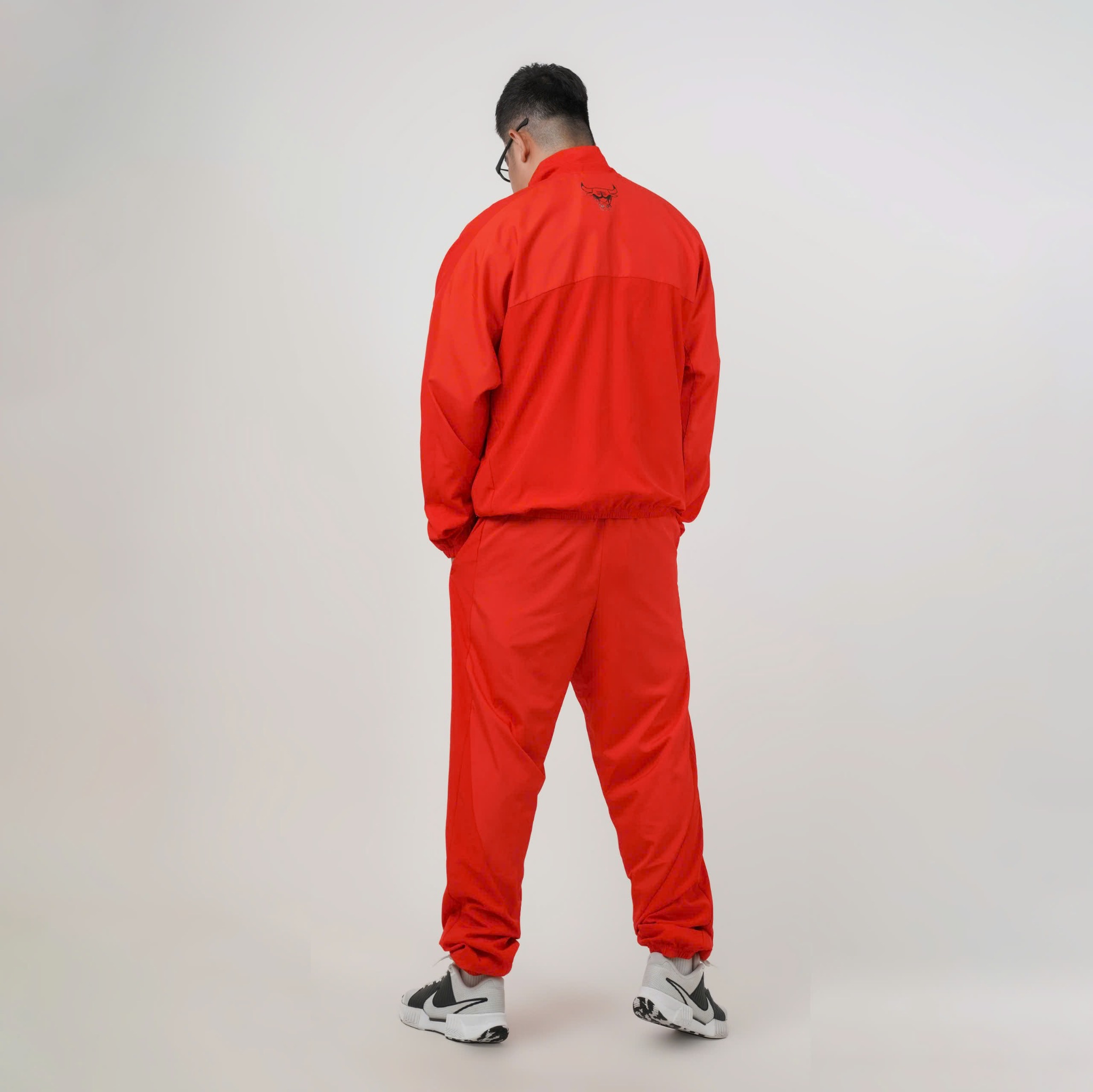 Bộ Thể Thao Nike x NBA Tuta Leggera In Microfibra Chicago Bulls Rossa Tracksuit