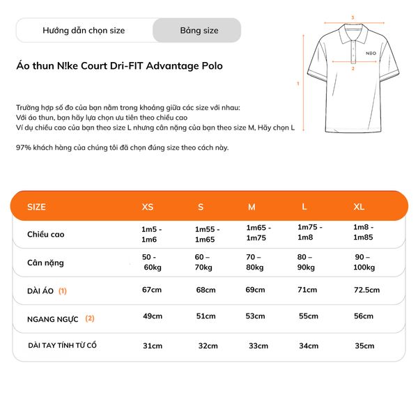 Áo Thun Nike Court Dri-FIT Advantage Polo