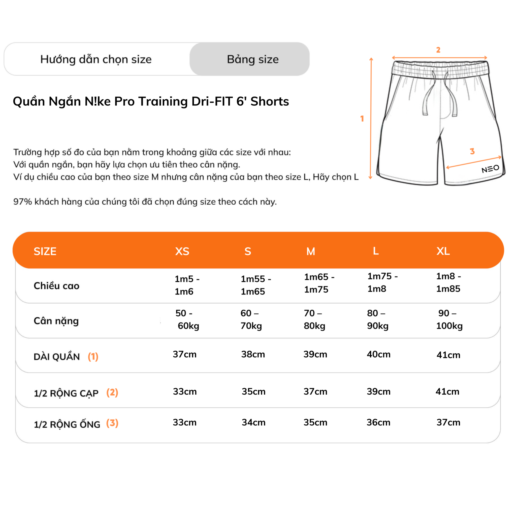 Quần Ngắn Nike Pro Training Dri-FIT 6' Shorts