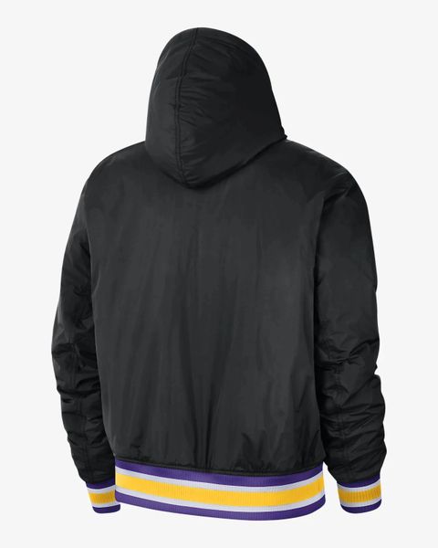 Áo Phao Nike Los Angeles Lakers Courtside NBA Hooded Winter Puffer Jacket
