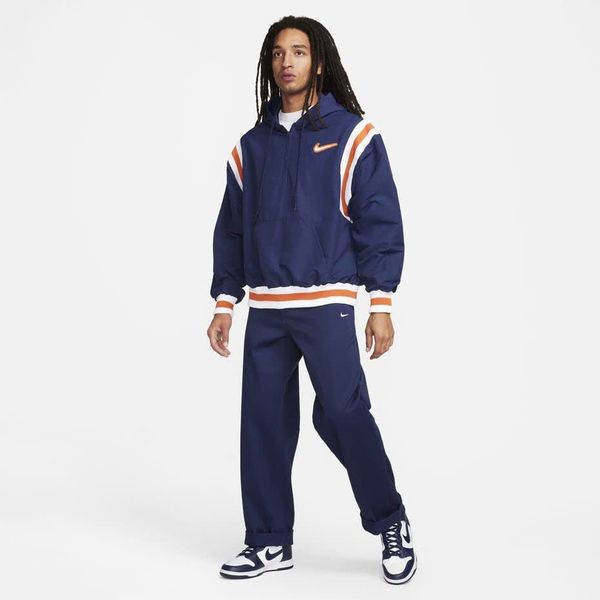 Áo Khoác Nike Authentics Men's Woven Lined 1/2-Zip Hoodie