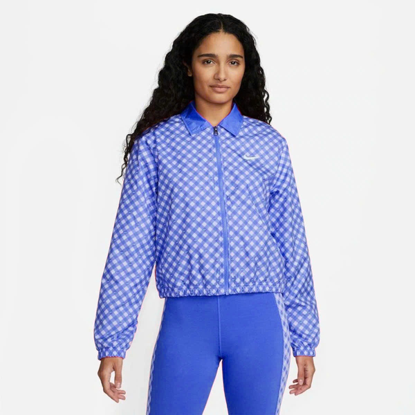 Áo Khoác Nike Women's Gingham Coach Feminina Jacket