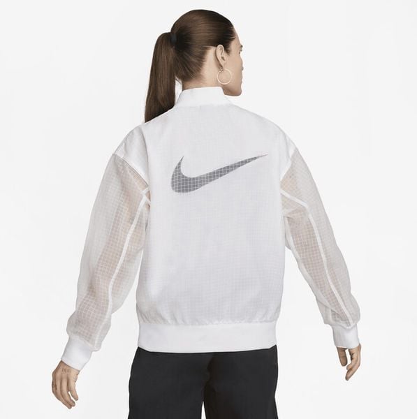 Áo Khoác Nike Women's Sportswear Essentials Woven Varsity Bomber Jacket