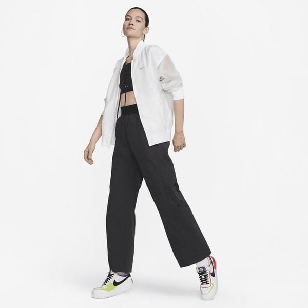 Áo Khoác Nike Women's Sportswear Essentials Woven Varsity Bomber Jacket