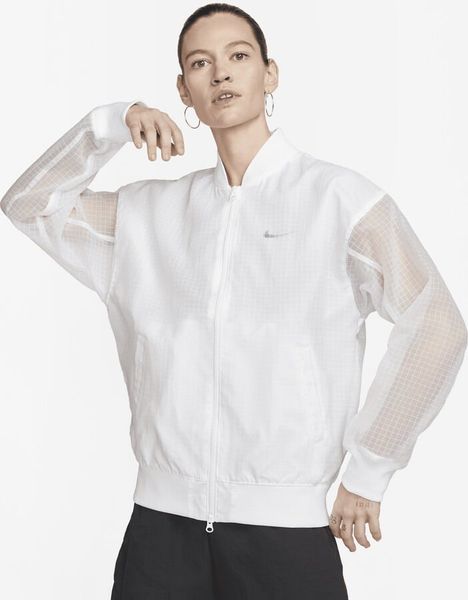 Áo Khoác Nike Women's Sportswear Essentials Woven Varsity Bomber Jacket