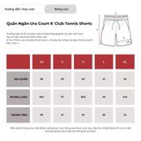 Quần Ngắn Ura Court 6' Club Tennis Shorts