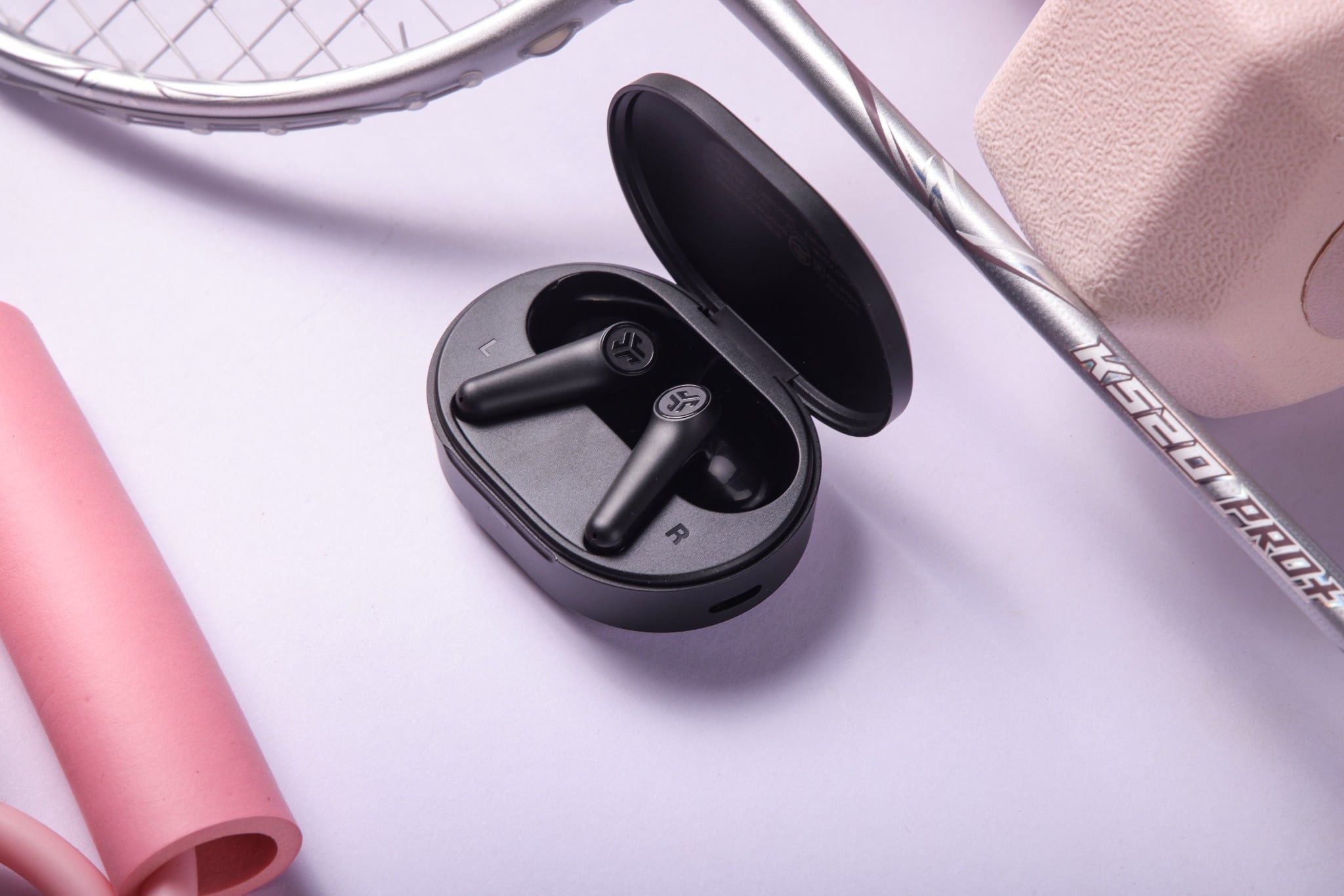  [New] Tai nghe True-wireless JLab J1 Open Pods (Driver 12mm|Bluetooth 6.0|Pin 35h| IP55) 