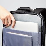  Balo công sở Elecom BM-BPTHBK mỏng, nhẹ, tiện lợi | Sức chứa 12L, Laptop 15.6 inch, Dày 10cm 