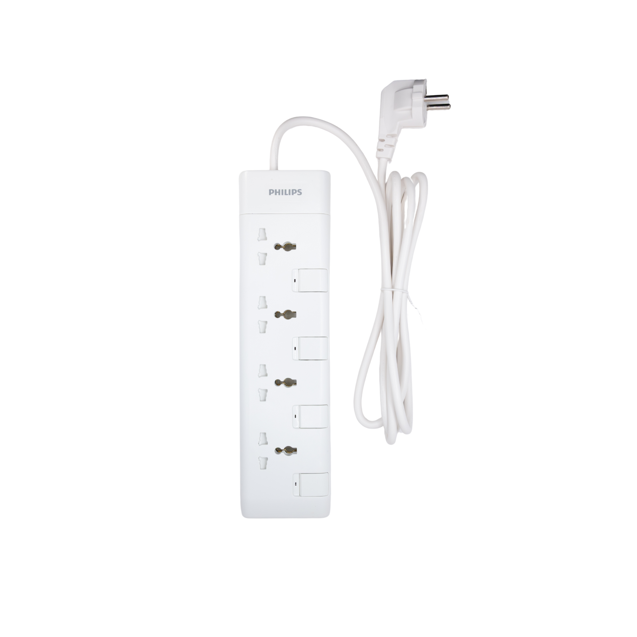 Ổ cắm điện Philips CHP3141, 4 lỗ, Công tắc độc lập, dây dài 2m 