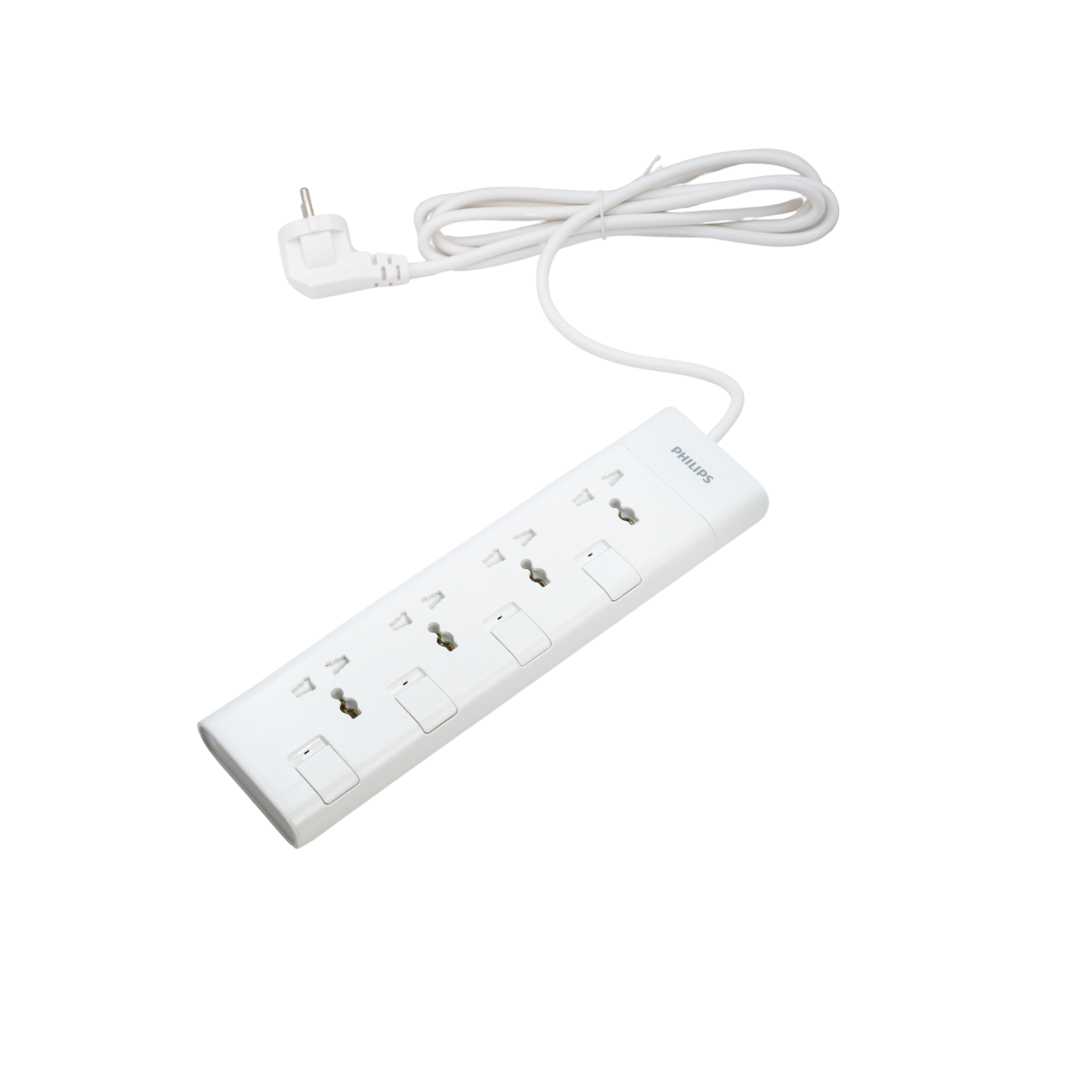  Ổ cắm điện Philips CHP3141, 4 lỗ, Công tắc độc lập, dây dài 2m 