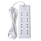  Ổ cắm điện Philips CHP2180, 8 lỗ, dây dài 3m, bền bỉ, siêu trạm 
