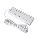  Ổ cắm điện Philips CHP2180, 8 lỗ, dây dài 3m, bền bỉ, siêu trạm 