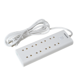  Ổ cắm điện Philips CHP2180, 8 lỗ, dây dài 3m, bền bỉ, siêu trạm 