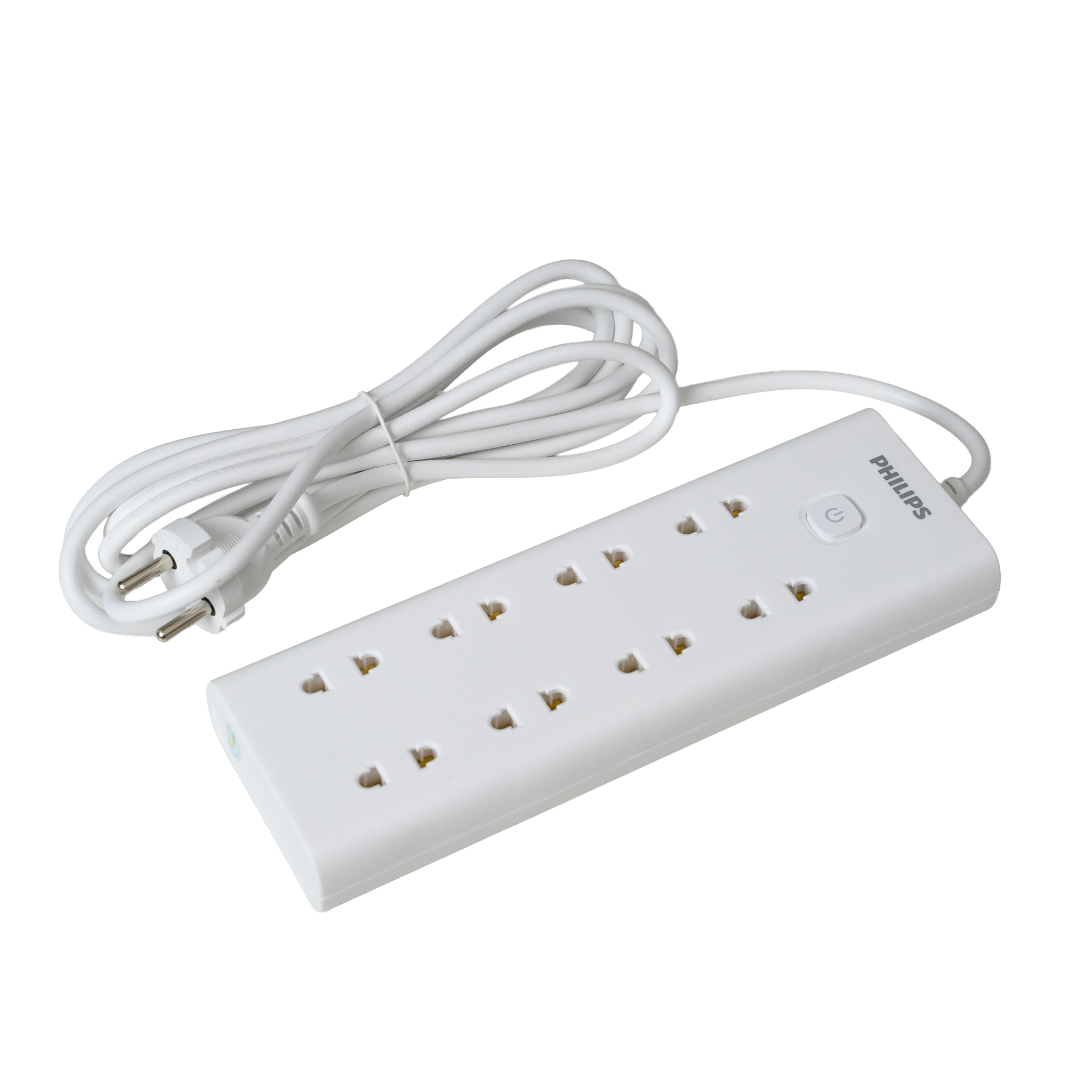  Ổ cắm điện Philips CHP2180, 8 lỗ, dây dài 3m, bền bỉ, siêu trạm 
