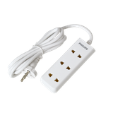  Ổ cắm điện Philips CHP1130WA, 3 lỗ, dây dài 2m, nhỏ gọn 