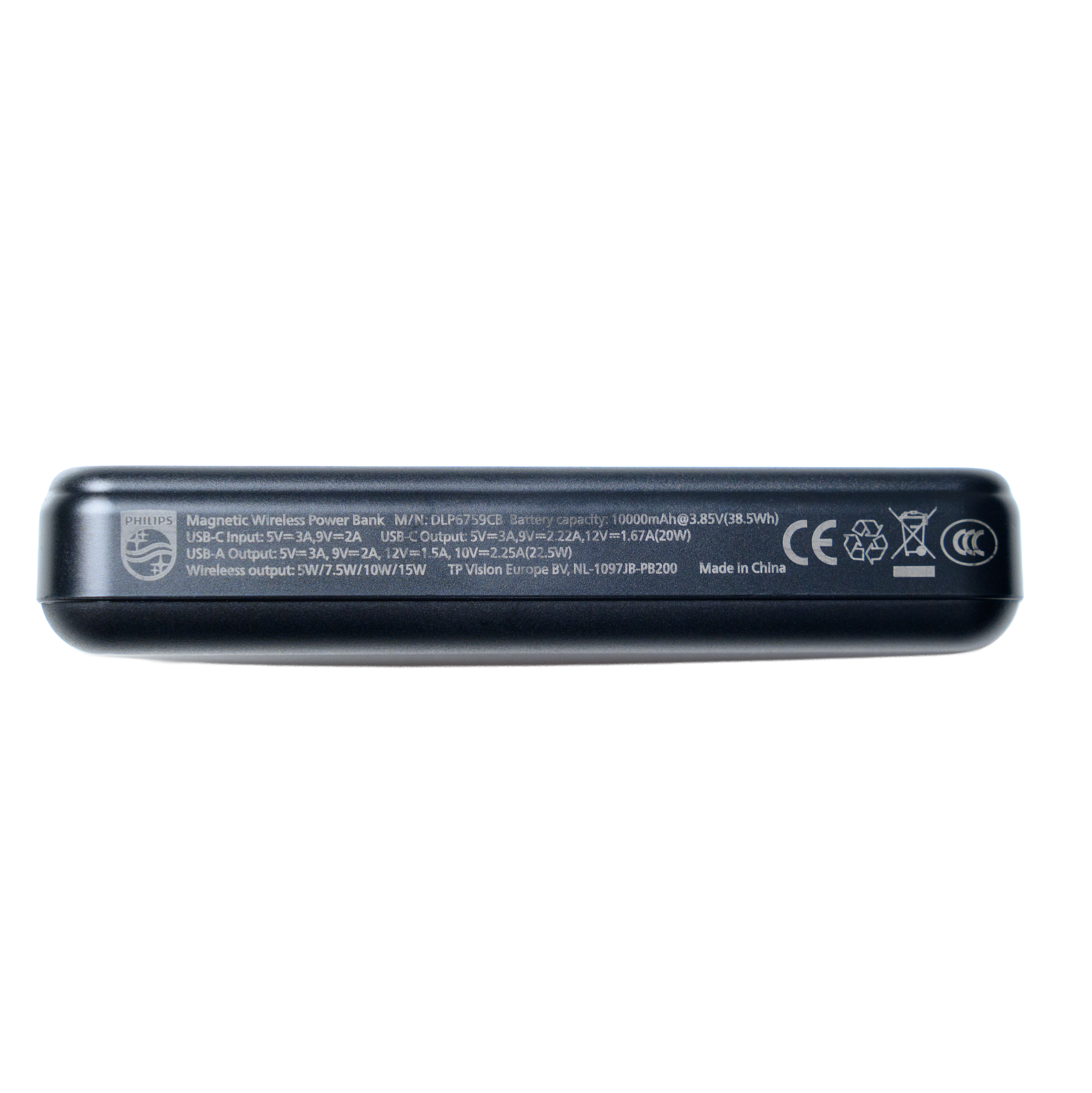  [New] Pin Sạc Dự Phòng Từ Tính Philips DLP6759 10.000mAh 22.5W 