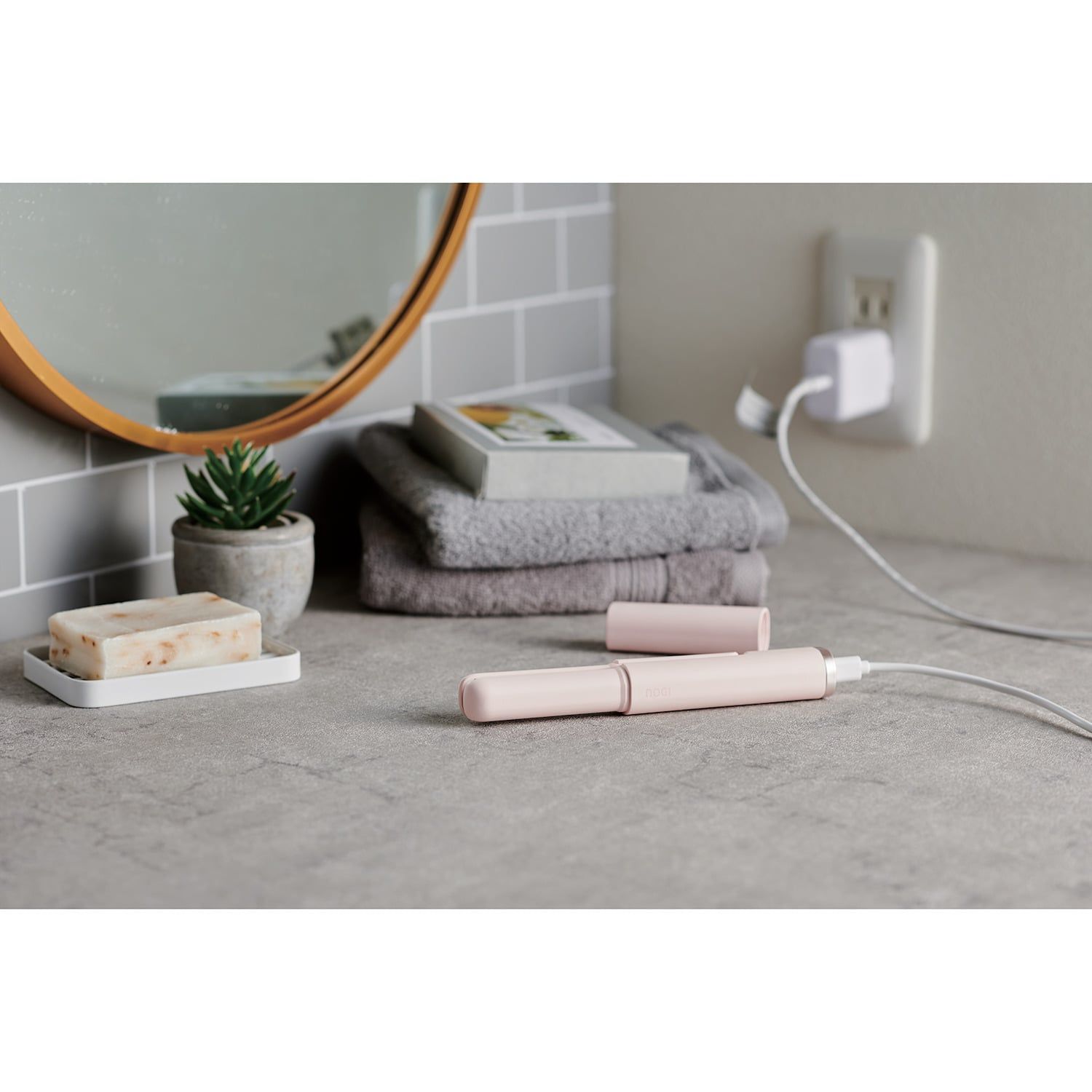  Máy duỗi tóc mini Elecom HAB-HIS01UPN | Nhỏ gọn, Phủ gốm, 3 mức nhiệt 