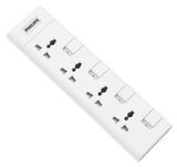  Ổ cắm điện Philips CHP3141, 4 lỗ, Công tắc độc lập, dây dài 2m 