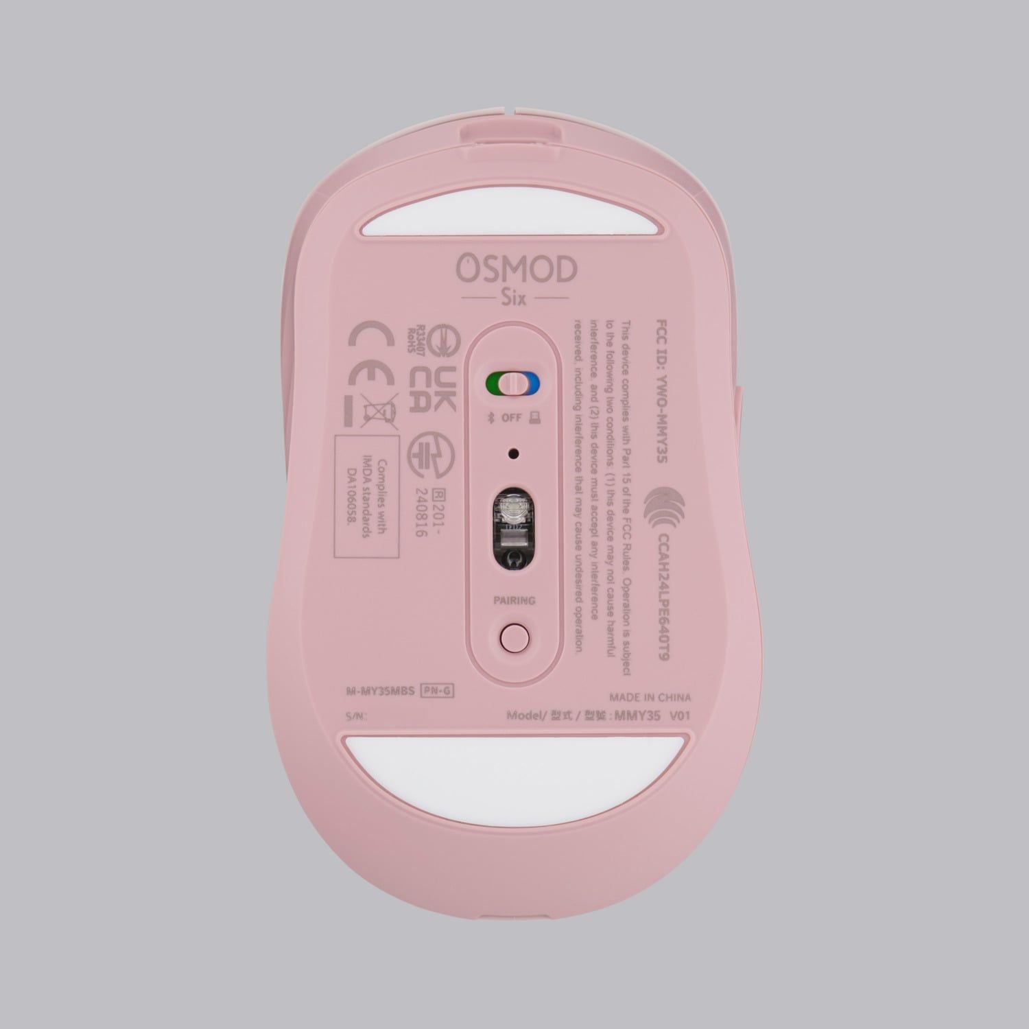  Chuột không dây Bluetooth Elecom Osmod 6 M-MY35MBS | Blue Led, Pin Li-ion, 1 lần sạc 7 tháng sử dụng 